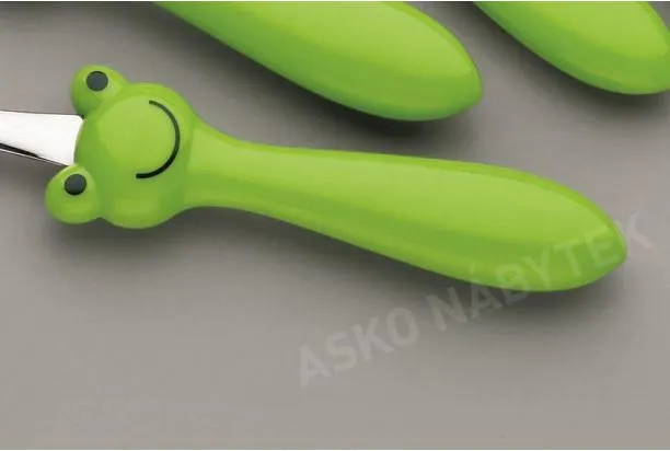 Dětská sada příborů Veselá žabička