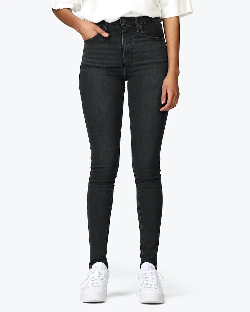 Mile High Super Skinny Svart Jeans