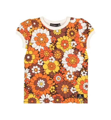 Rock Your Kid Aloha Marigold Ringer T-Shirt