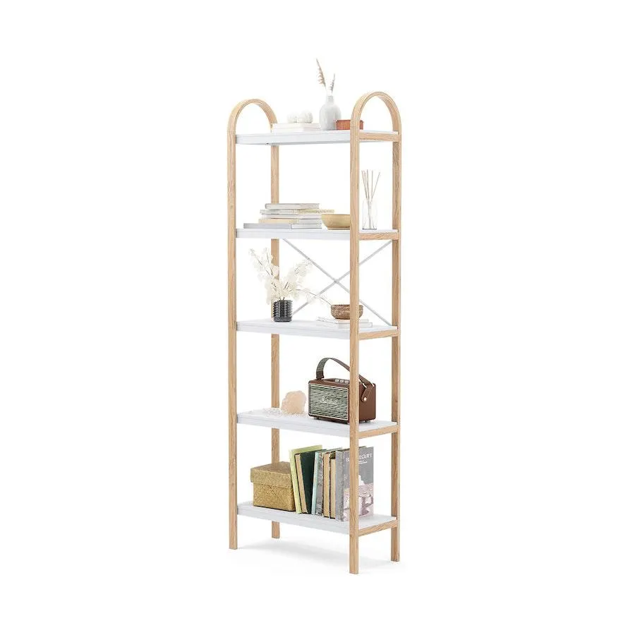 Umbra Bellwood 5 Tier Freestand Shelf White/Natural