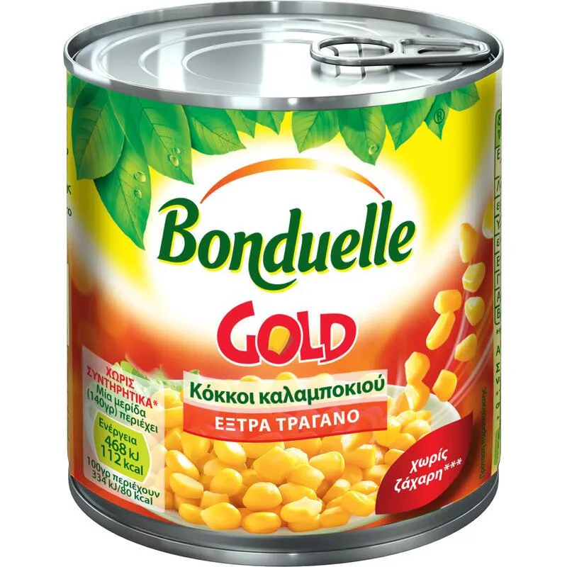 BONDUELLE Gold Καλαμπόκι Extra Τραγανό 300gr