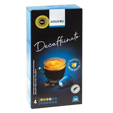 Amaroy Κάψουλες Decaffeinato 10x5,5gr