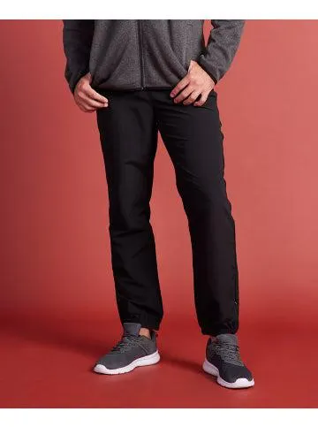 Men's Active Microfibre Trackpant in Black