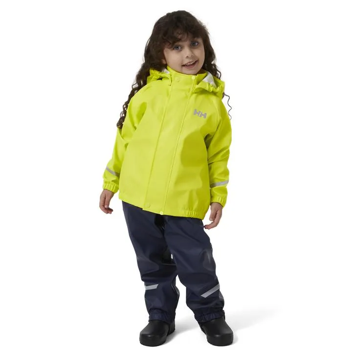 Bergen 2.0 PU Rainset, regnsett barn , Grønn