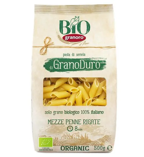 Bio Granoro GranoDuro Pasta Penne Rigate 500g