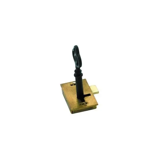 Tradco Cupboard Lock Brass