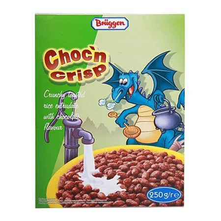 Bruggen Choc 'n Crisp Δημητριακά Με Σοκολάτα 250gr