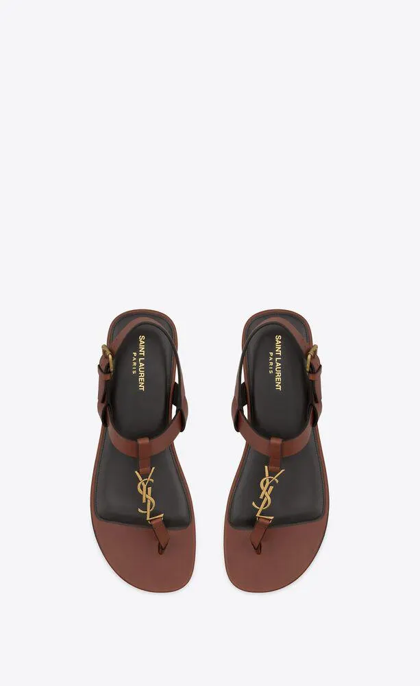 sandalias cassandre de piel lisa