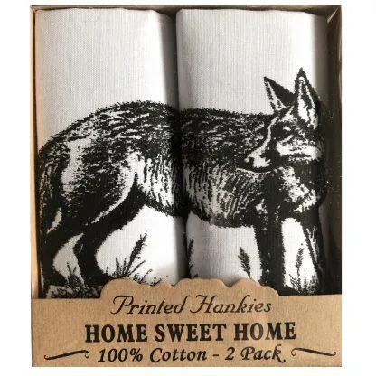 Home sweet home Lommetørkle 2 pk., fox