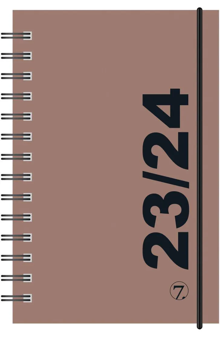 7.Sans kalender 23/24 Neon kartong spiralisert