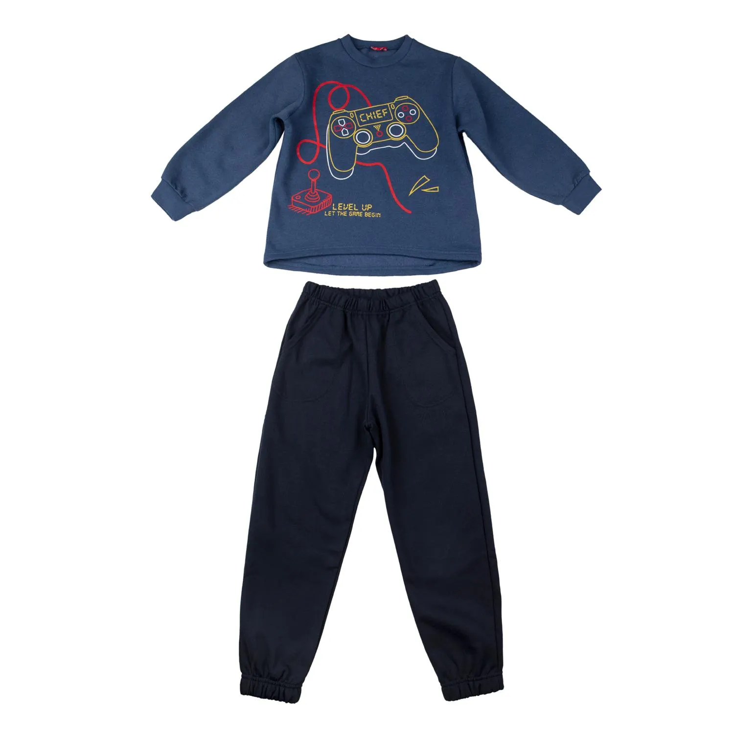 Σετ φόρμας χειμερινή για αγόρι σε ραφ χρώμα -22.2900R