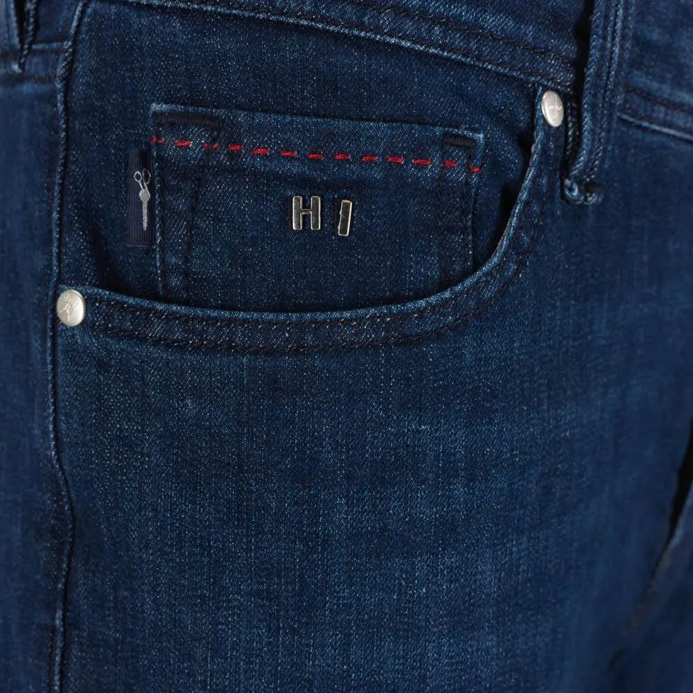 Leonardo Button Denim - 3 Month