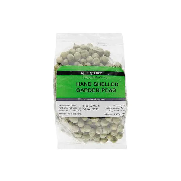 SpinneysFOOD shelled garden peas 280g