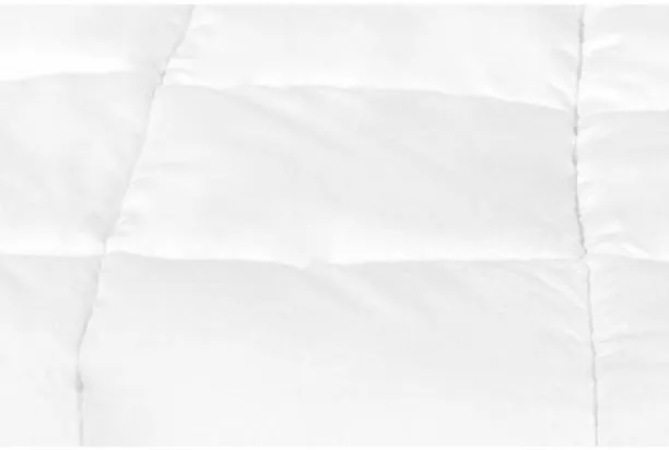 Přikrývka Dauntouch 140x200 cm, bílý bavlněný satén