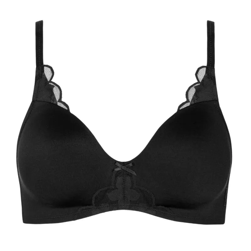LIS-20320-02- Reggiseno preformato Leonie senza ferretto - nero