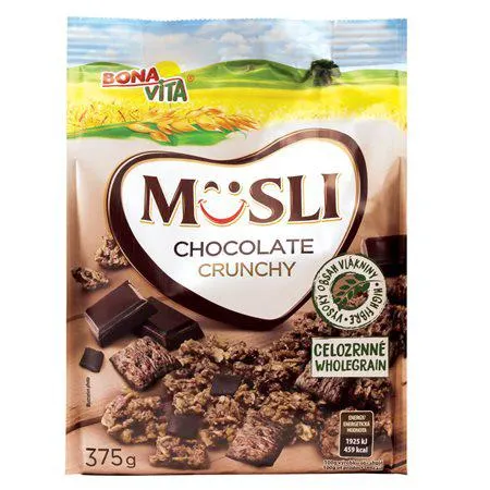 Bonavita Δημητριακά Musli με Σοκολάτα 375gr