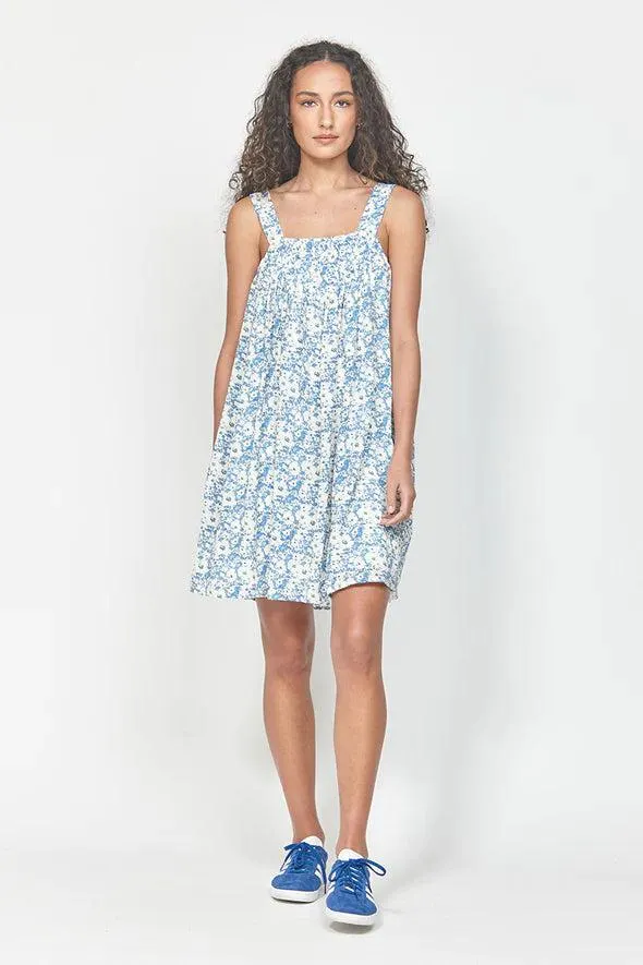 Ketz-ke Garnish Dress - Blue