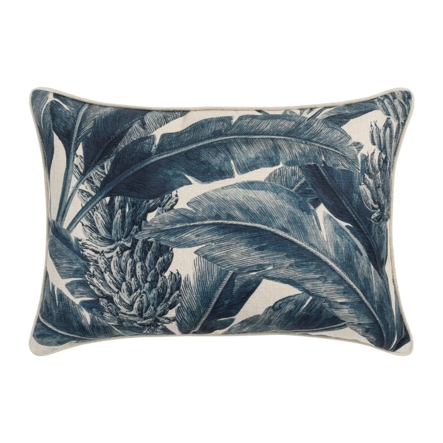 Tropicana Navy Cushion Indoor & Outdoor
