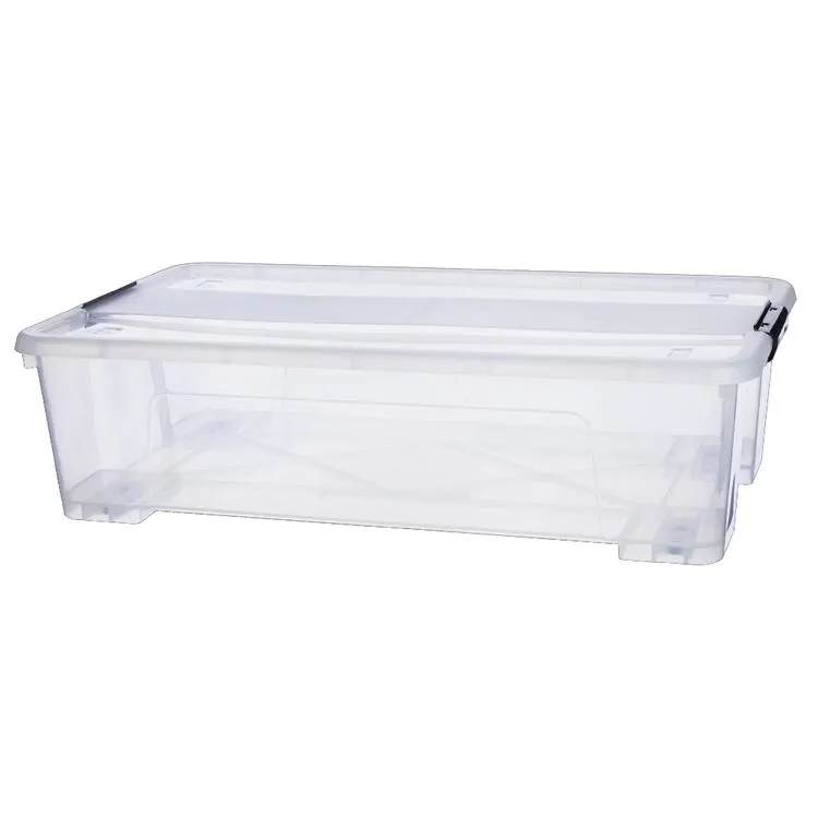 Henledar Underbed Storage Box Clear 35 L