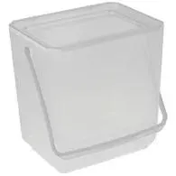 Boîte vide pour lessive, PP, 4,5 litres, transparent