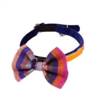 Marine Kikoy Cat Bow Tie
