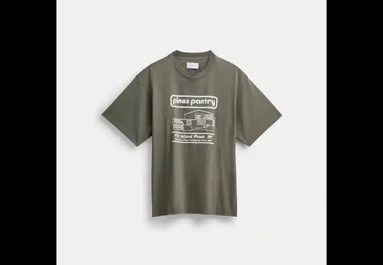 T Shirt With Pines Pantry Graphic