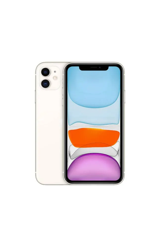 Celular Apple iPhone 11 128GB 4G 6.1" Blanco