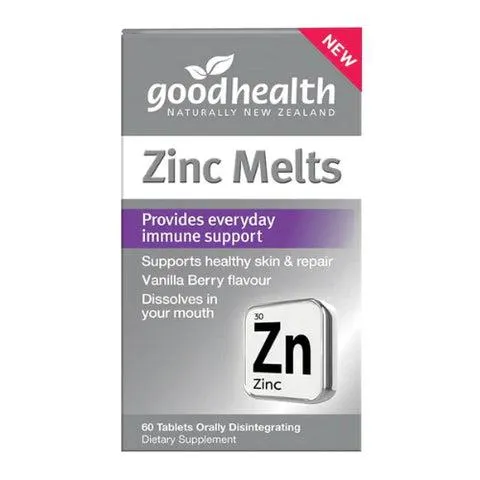 Good Health Zinc Melts 60Tab