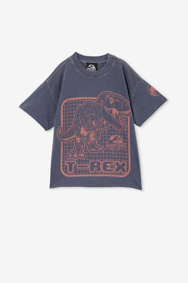 License Drop Shoulder Short Sleeve Tee