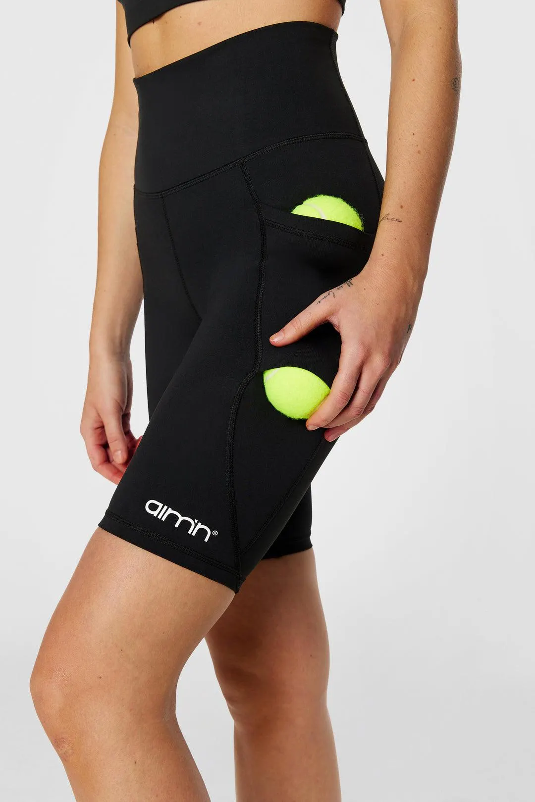 DOUBLE POCKET BIKER SHORTS