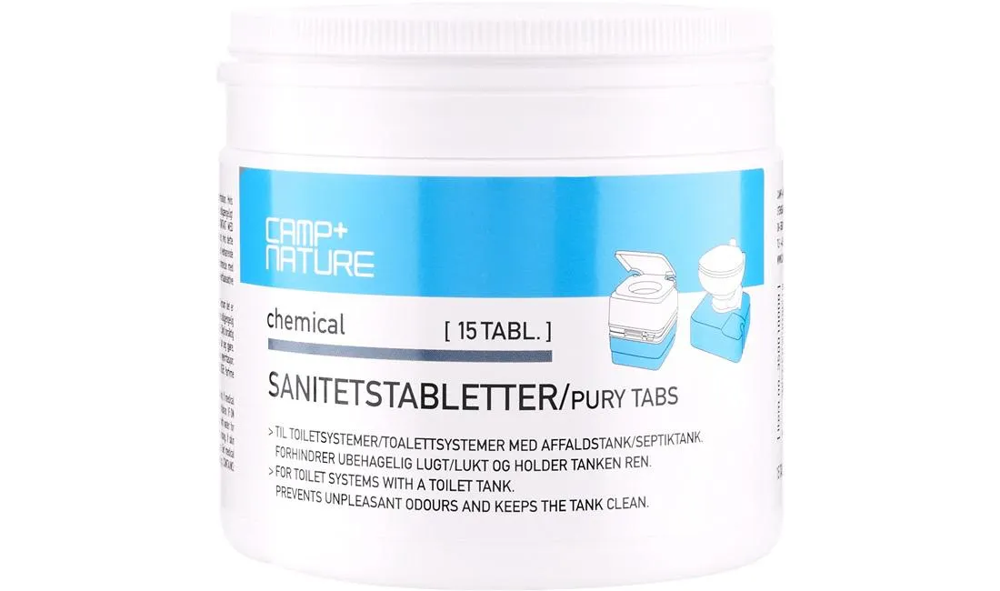 Toalettabletter Camp+nature Pury Tabs