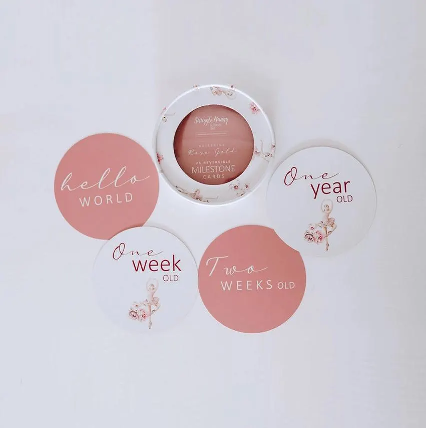 Milestone Cards - Ballerina And Rosa