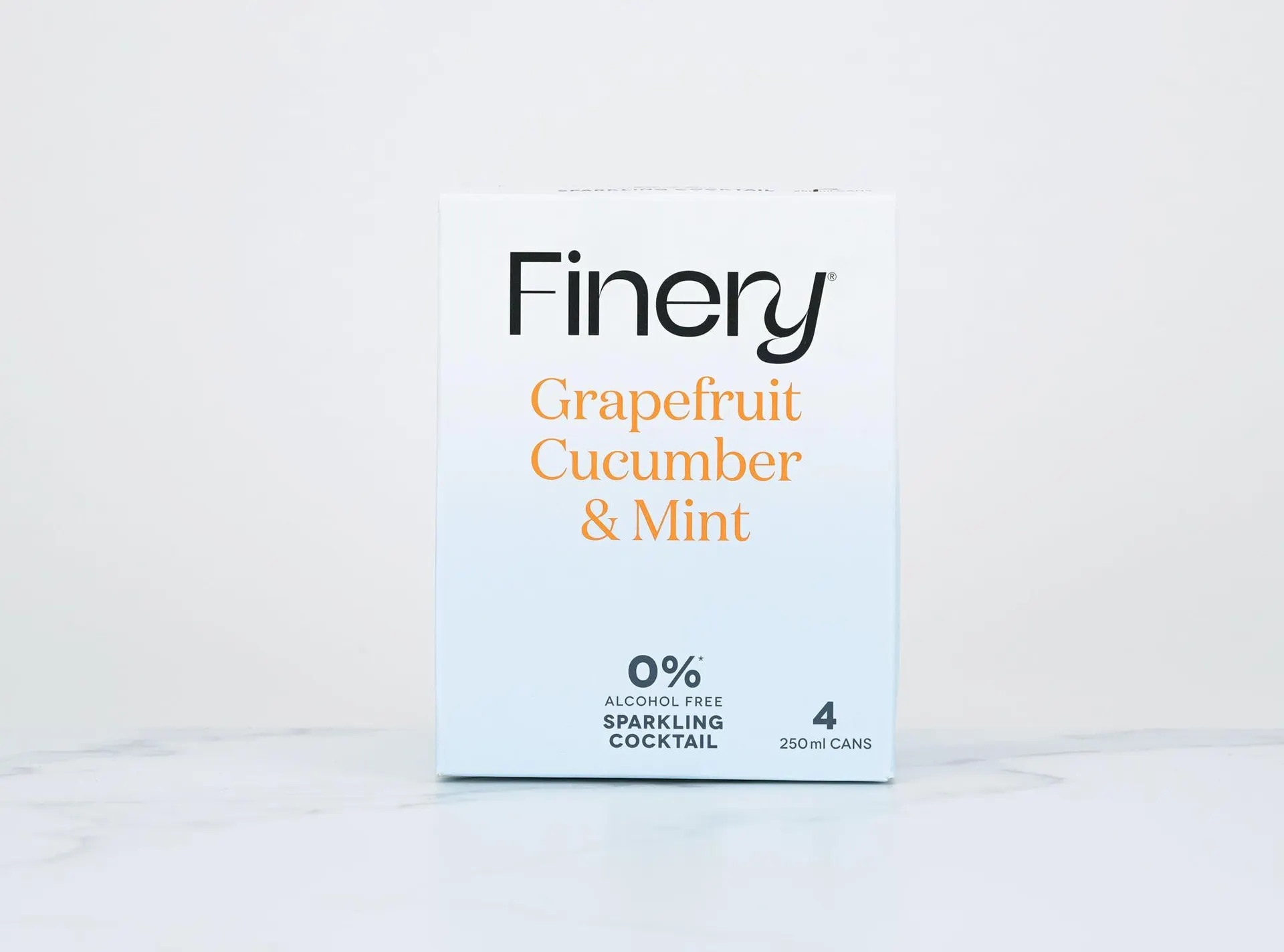 Finery 0% Sparkling Cocktail Grapefruit, Cucumber & Mint 4 pack