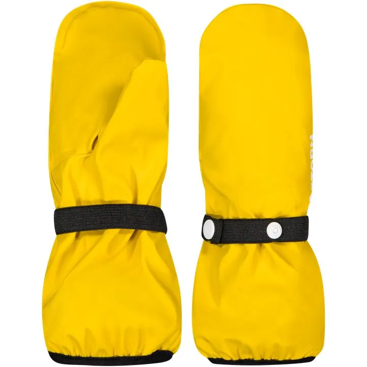 Wings Fleece Mittens, votter barn, Gul