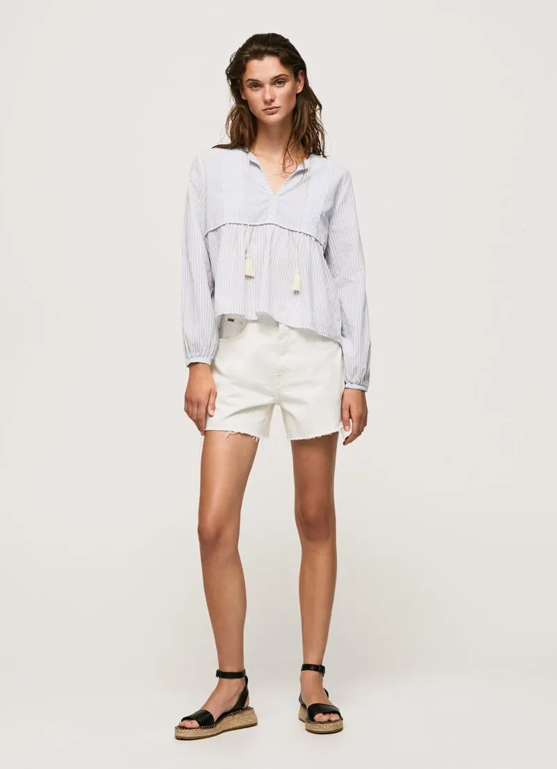 TÚNICA TEJIDO ALGODÓN VOILE