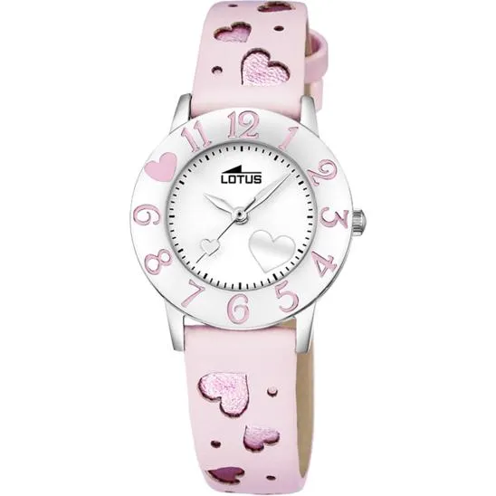 RELOJ INFANTIL LOTUS CON ESFERA BLANCA 18271/2