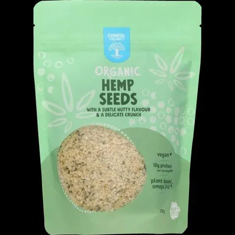 Chantal Organic Hemp Seeds 200G