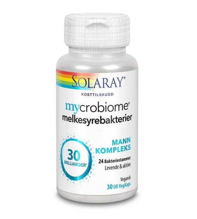 Solaray mycrobiome mann kompleks 30 kapsler