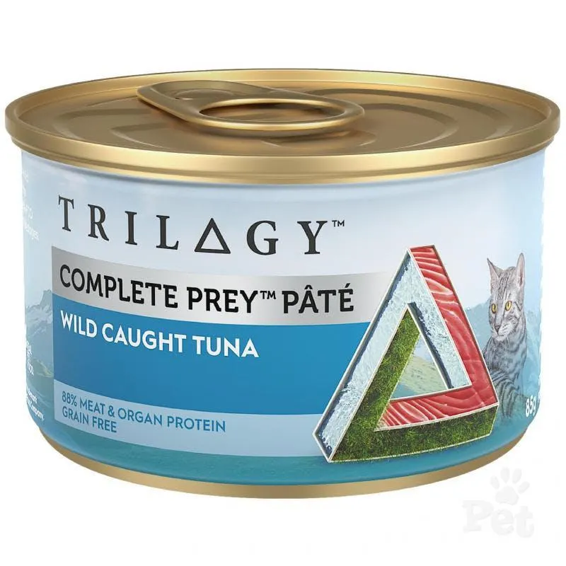 Trilogy Complete Prey Pate Wild Caught Tuna Wet Cat Food