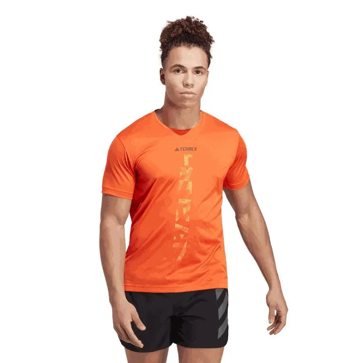 Terrex Agravic Trail Running Shirt, t-skjorte, herre, SEIMOR