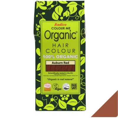 Radico Organic Henna Auburn Red 100g