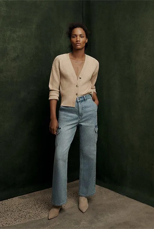 Denim Cargo Jean