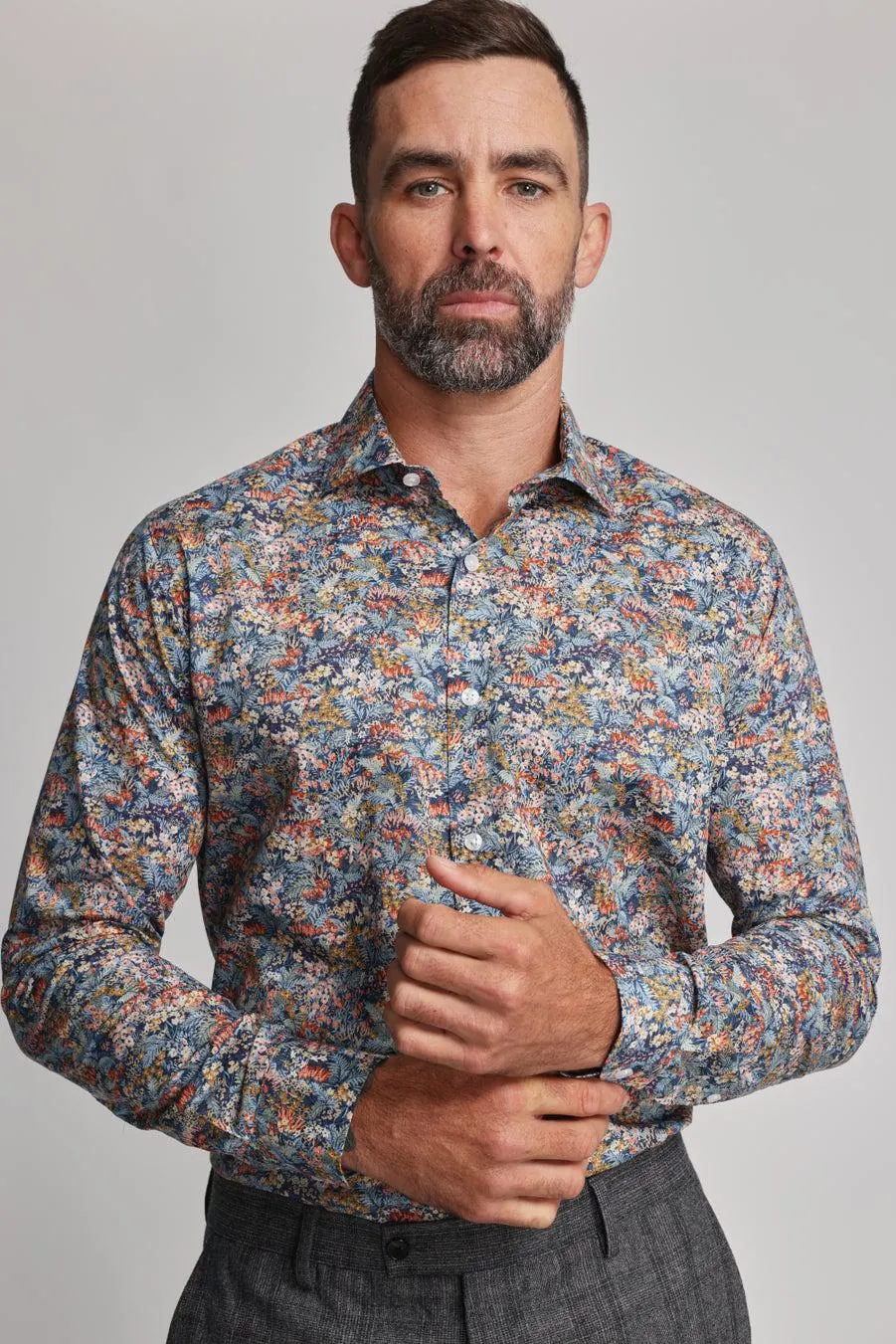 Connie Evelyn Liberty Print Shirt