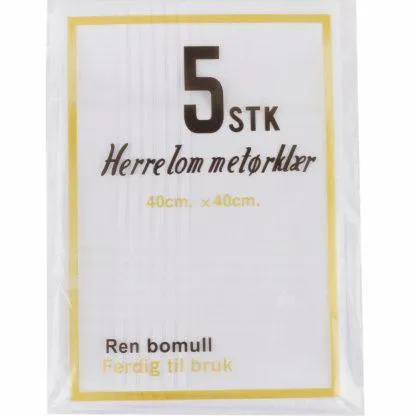 Home sweet home, Lommetørkle 5 pk.