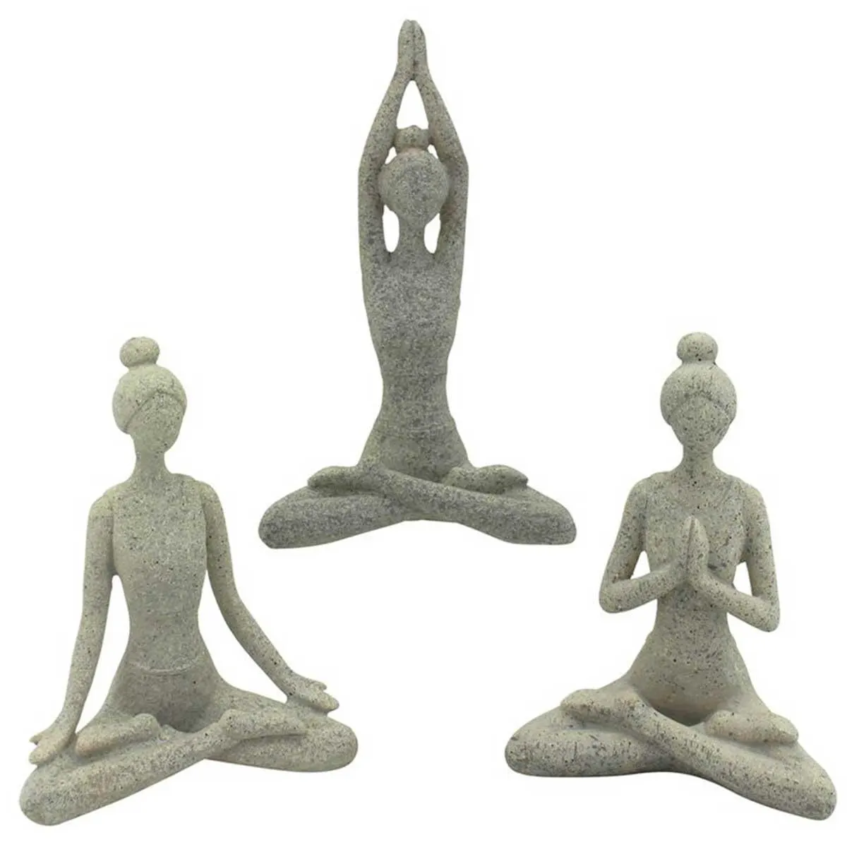 Yoga Ladies Set of 3 Cool Grey