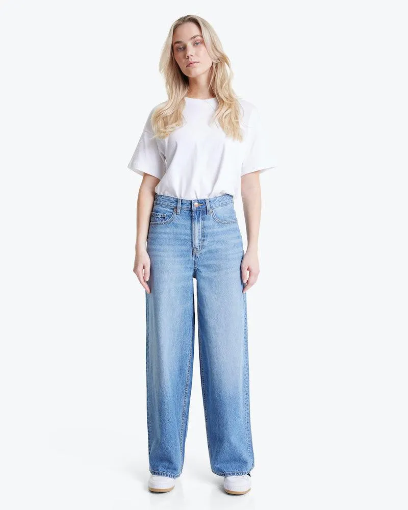 Baggy Lys Blå Jeans