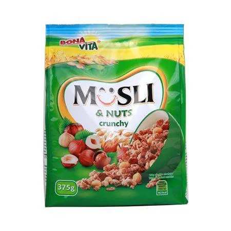 Bonavita Δημητριακά Musli με Φουντούκι & Μέλι 375gr