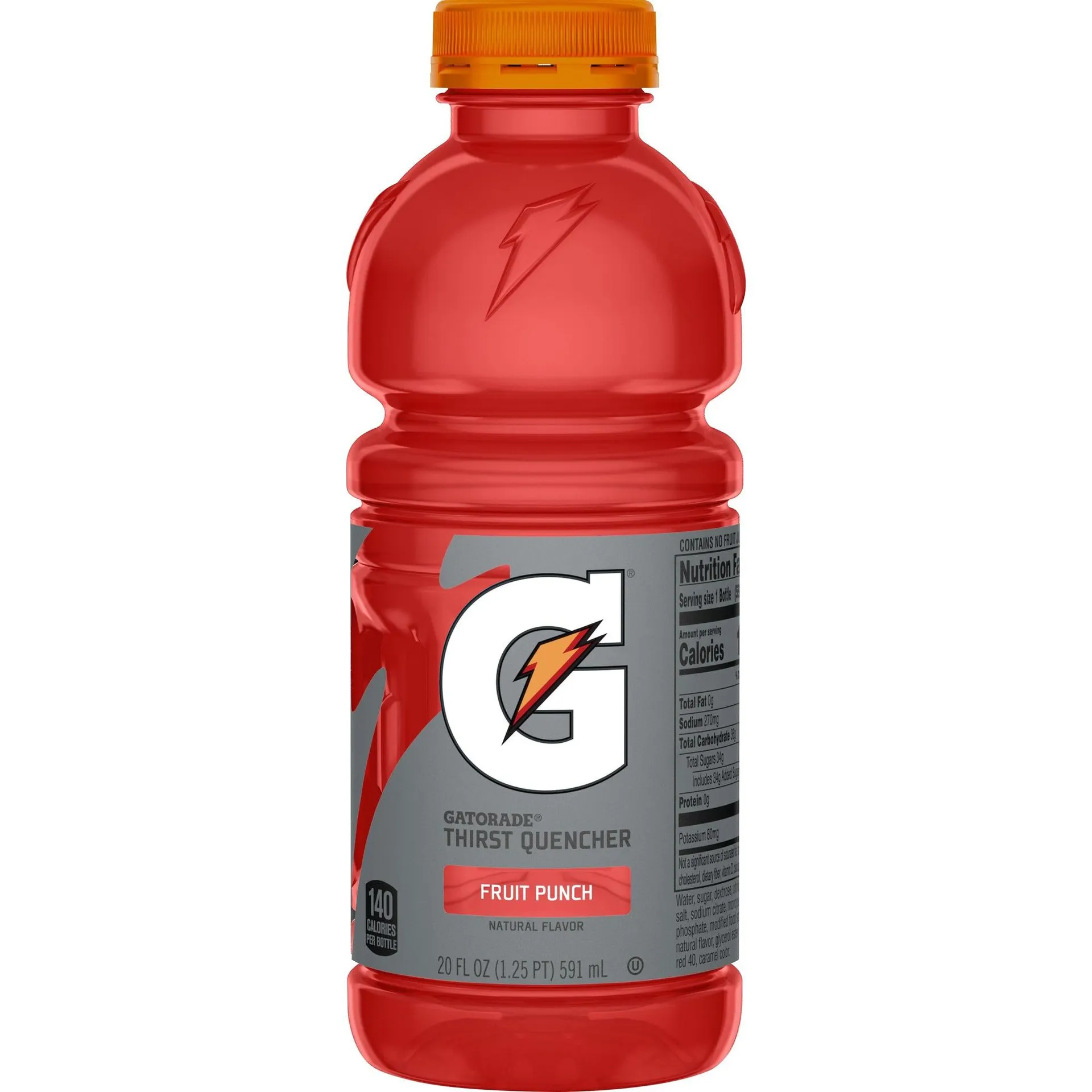 Gatorade G Thirst Quencher Fruit Punch 20oz