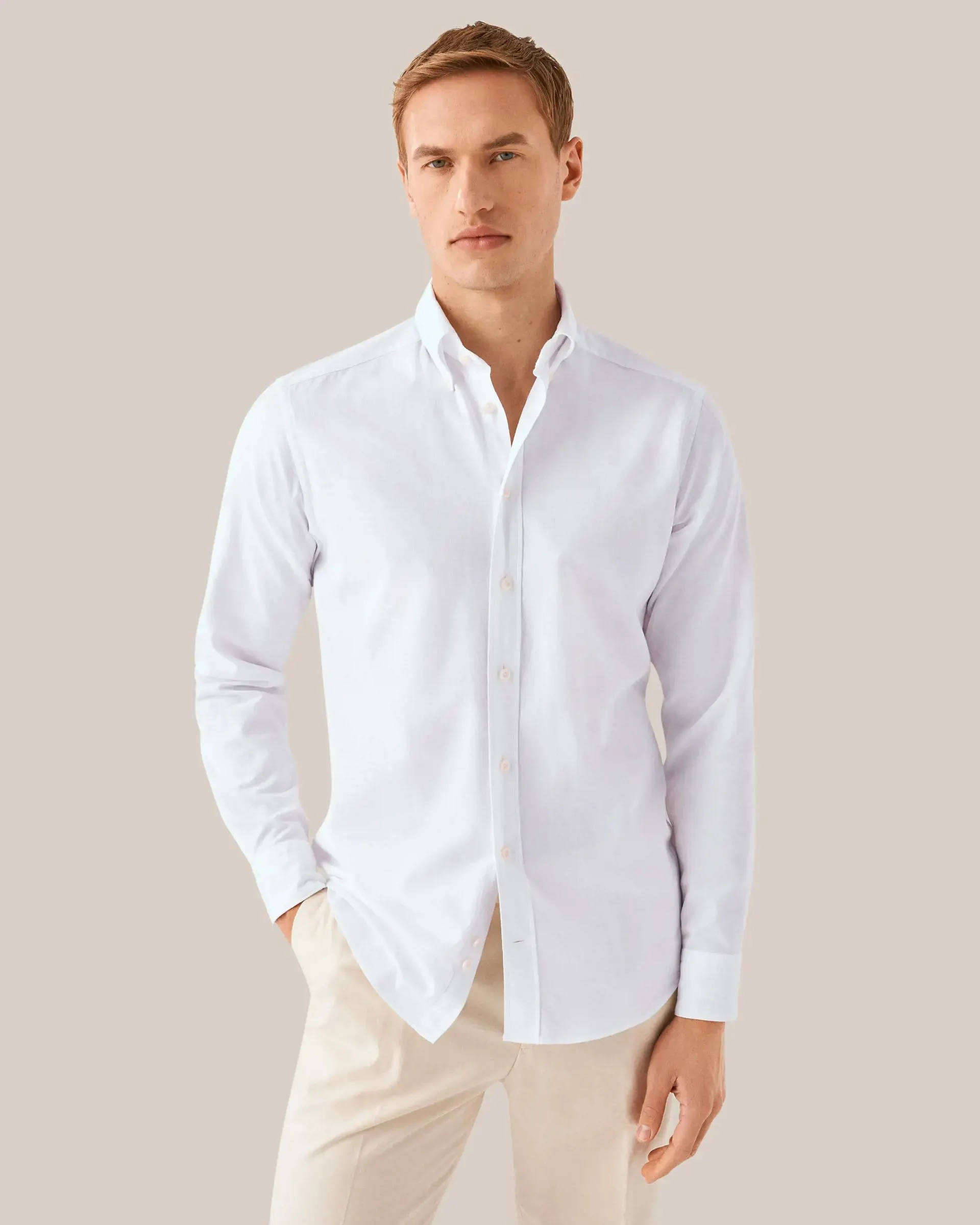 White Royal Oxford Shirt