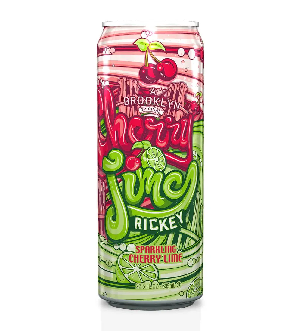 Arizona Sparkling Cherry Lime Rickey 23oz (Large) *LIMIT 12 DRINKS*